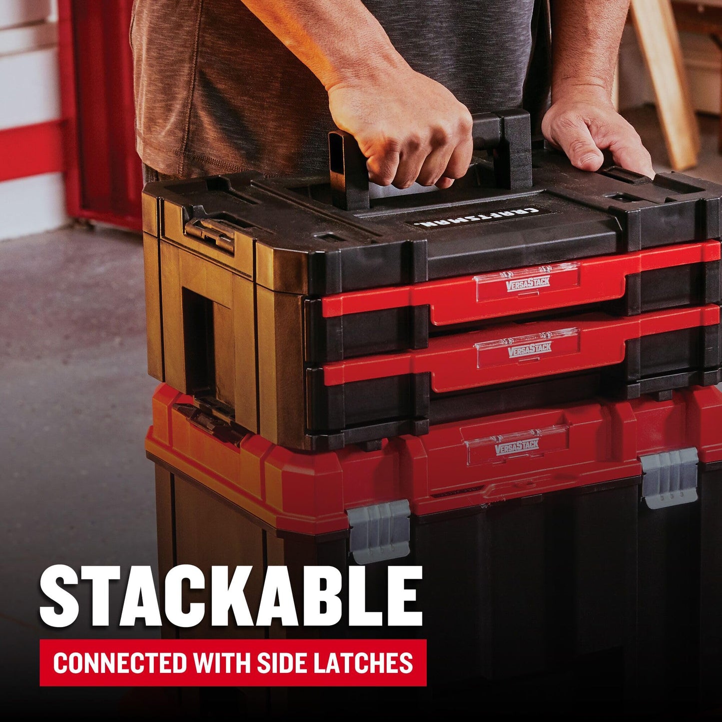 Plastic Tool Box With Drawers, Organizer and Stora(CMST17804)
