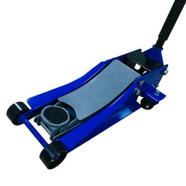 3 Ton Heavy Duty Hydraulic Floor Jack for Truck Trailer Car Steel Blue USA