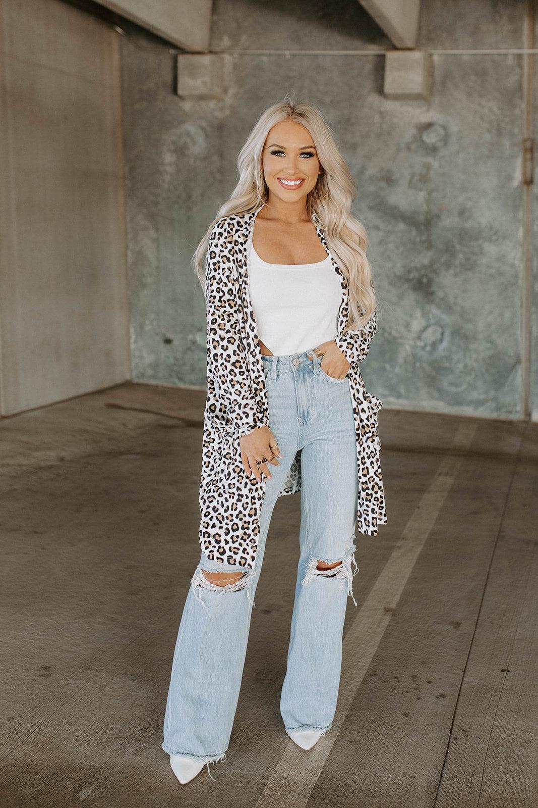 long pocket cardigan