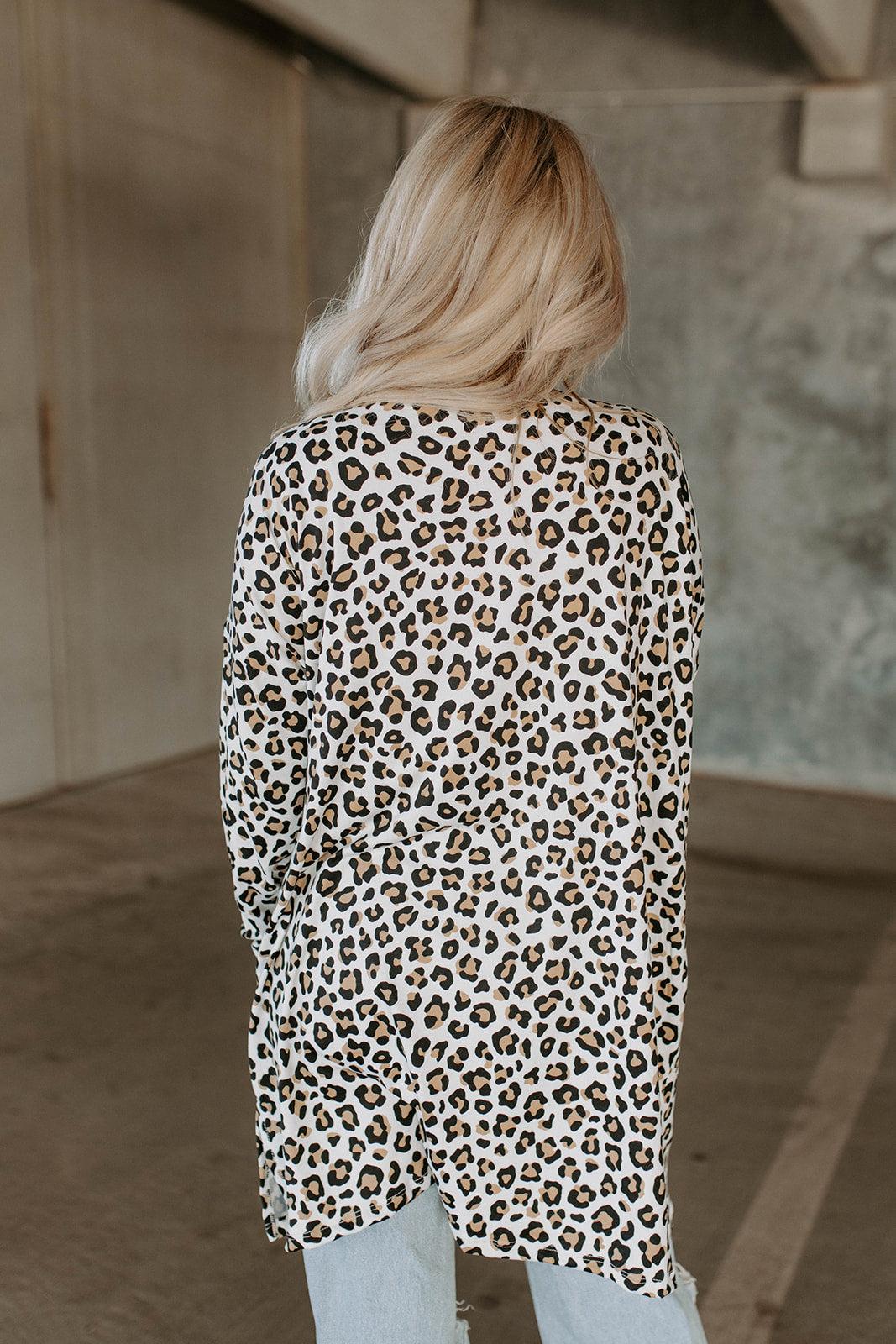 long pocket cardigan