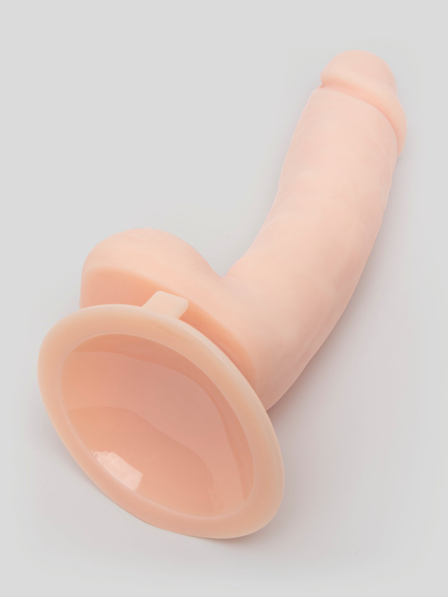 Lifelike Lover Classic Dual-Density Dildo with Moving Foreskin 6 Inch, Flesh Pink