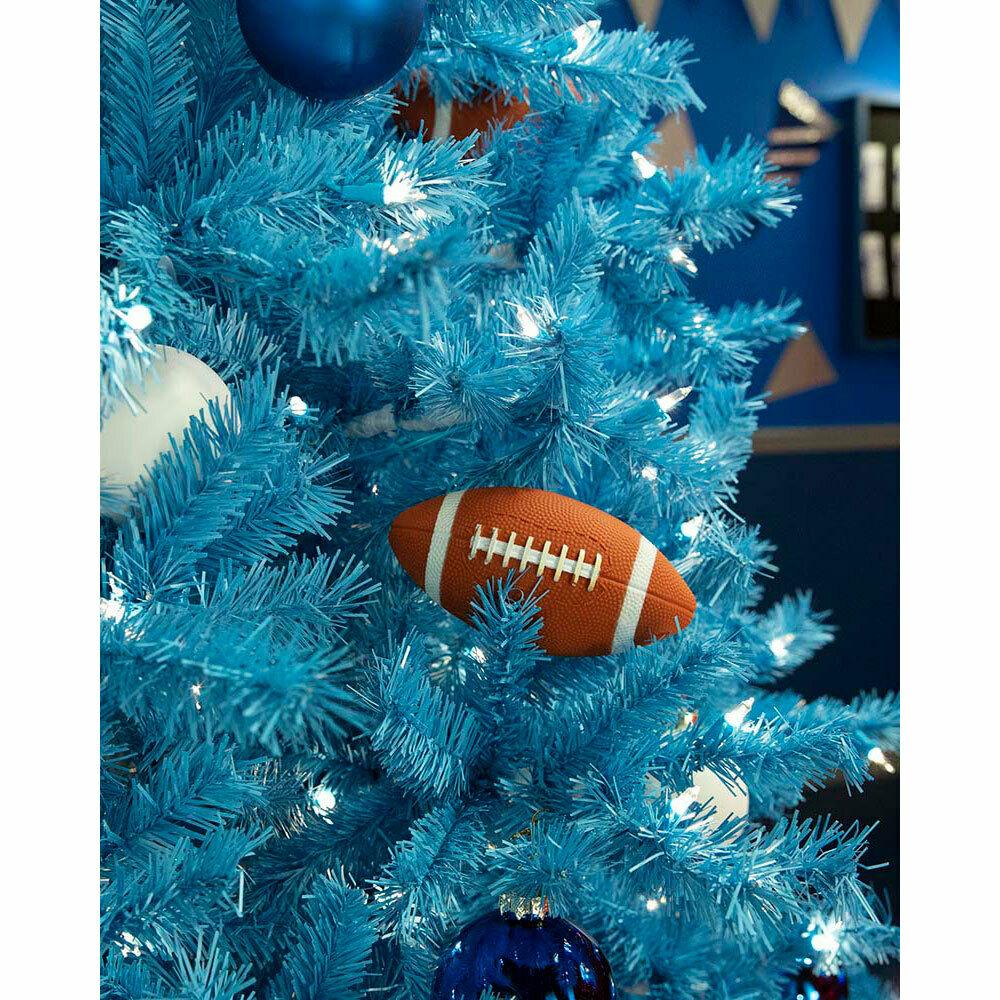 Treetopia Baby Blue 6 Foot Prelit Christmas Tree with Lights &amp; Stand (Open Box)