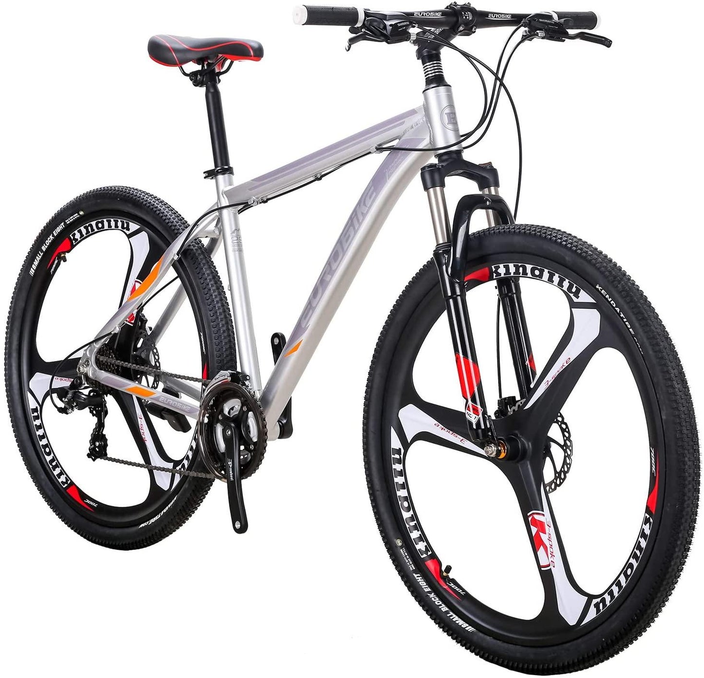 29” /27.5" Mountain Bike Lightweight Aluminum Frame Front Suspension Daul Disc Brakes 21 Speed Mens Bicycle 29er