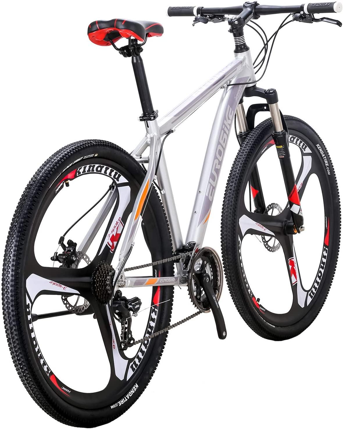 29” /27.5" Mountain Bike Lightweight Aluminum Frame Front Suspension Daul Disc Brakes 21 Speed Mens Bicycle 29er