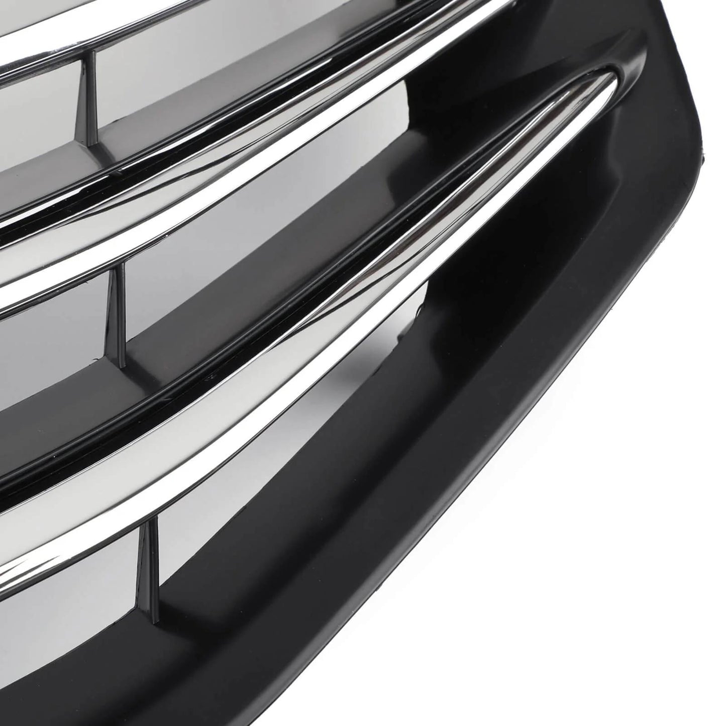 2011-2012 Honda Accord 4 Door Models Upper Bumper Hood Black Chrome Front Grille Generic