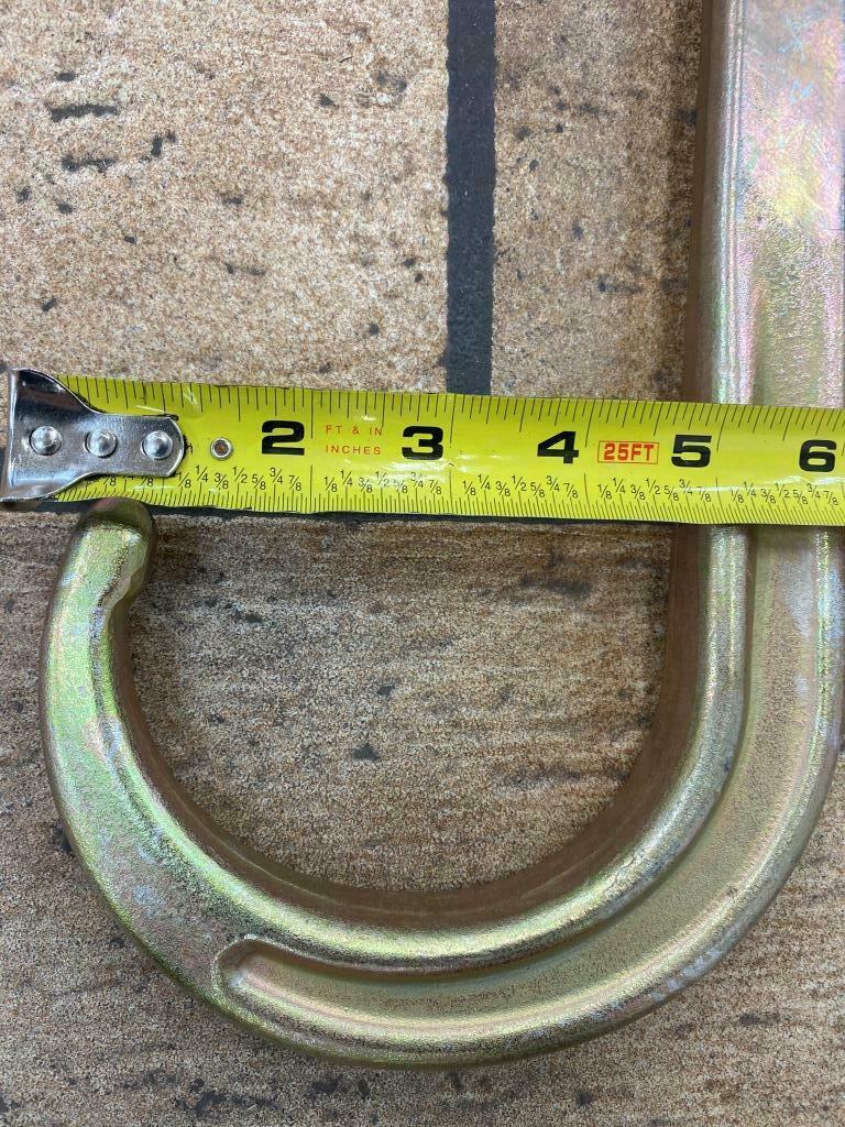 SET#14 - N711-8 G70 V Chain LarJ hooks flatbed tow truck wrecker V BRIDLE
