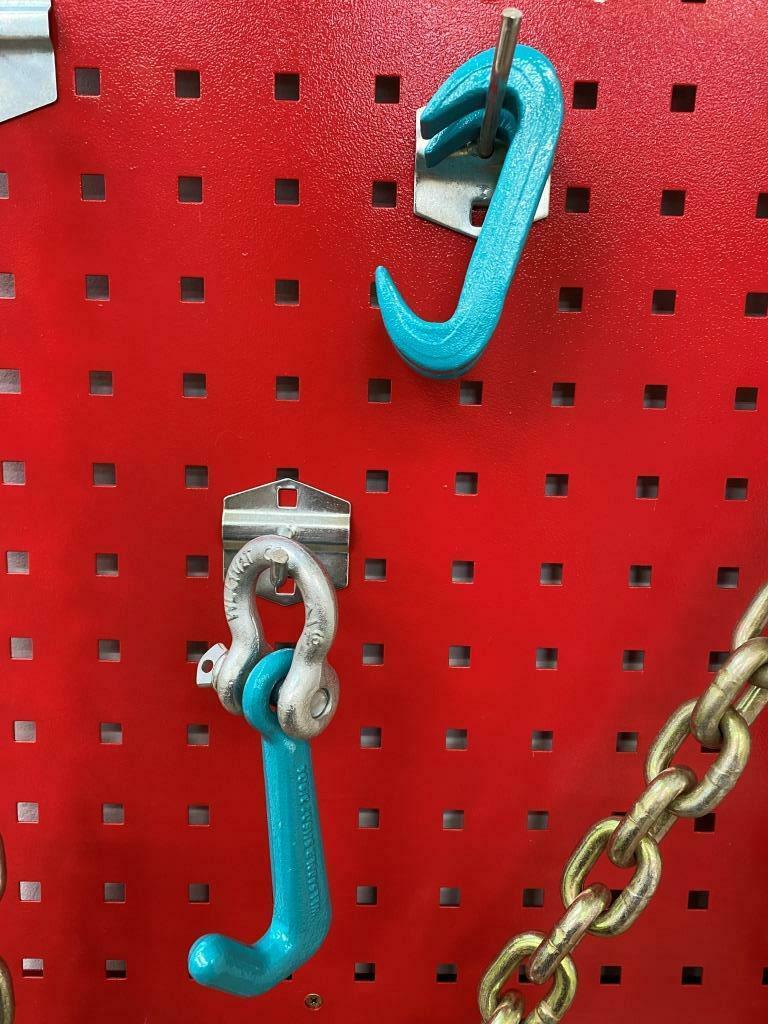SET#14 - N711-8 G70 V Chain LarJ hooks flatbed tow truck wrecker V BRIDLE
