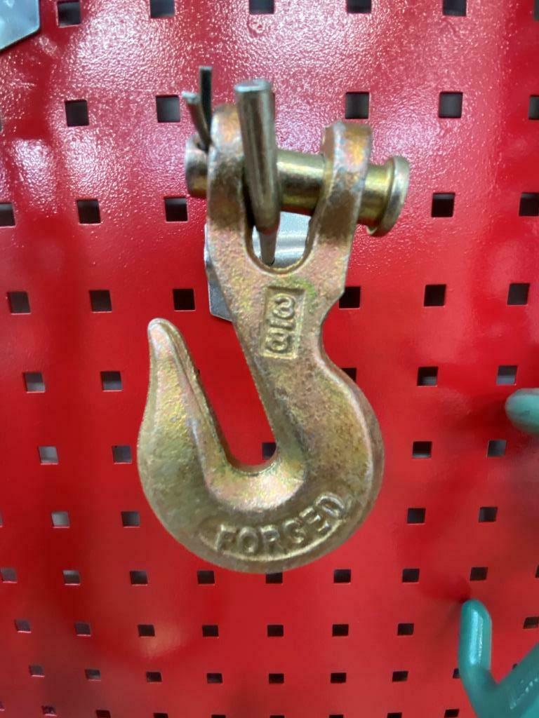 SET#14 - N711-8 G70 V Chain LarJ hooks flatbed tow truck wrecker V BRIDLE
