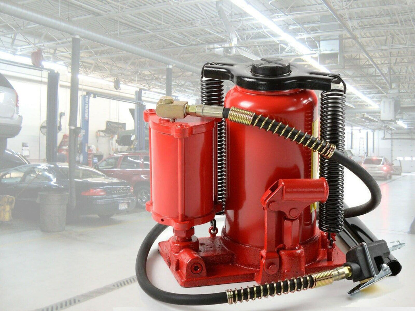 Air Hydraulic Bottle Jack 20 Ton Manual 40,000lb HEAVY DUTY Auto Truck RV Repair