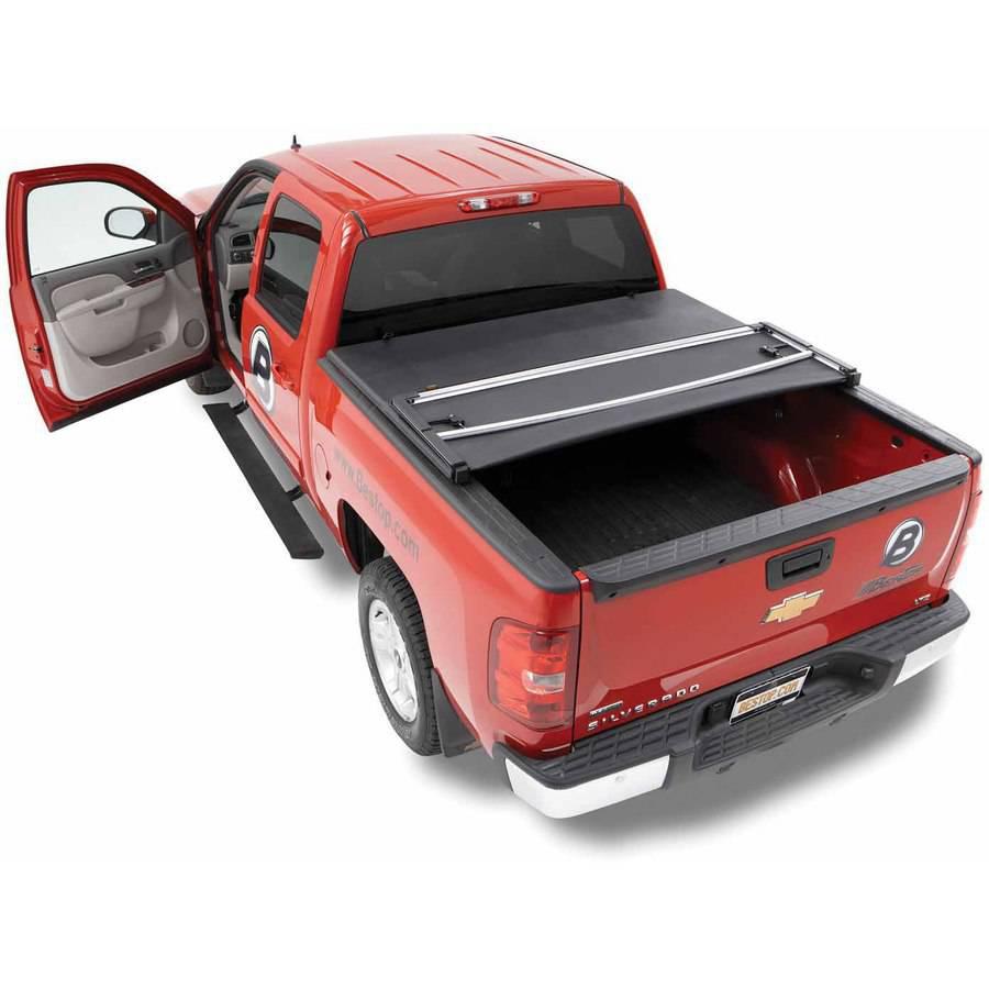 Bestop 16211-01 Silverado/Sierra Crew Cab 6.5' Bed with Out Bed Management System Ez Fold Tonneau
